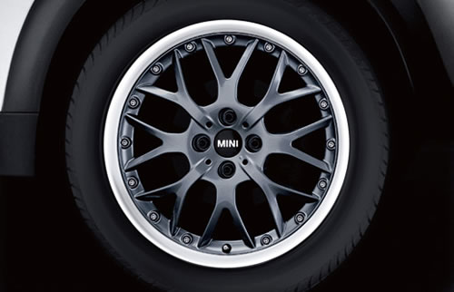 R90 17 Cross Spoke Wheel CapAnthracite MINI Cooper Accessories MINI 