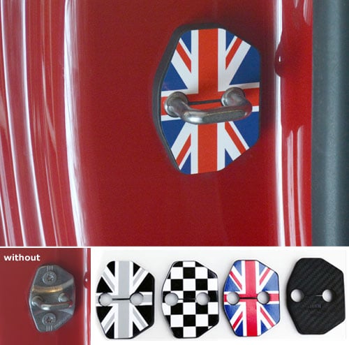 Door Strike Plate Covers for MINI Cooper