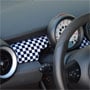 Dash Panel Covers: Gen2: Checkered Flag