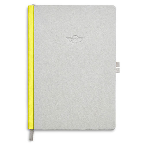 Notebook: Gray/Lemon