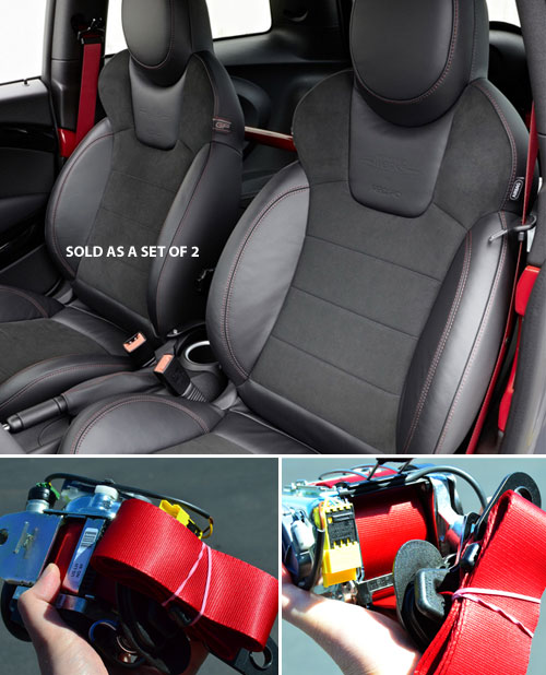 GP Red Seat Belts