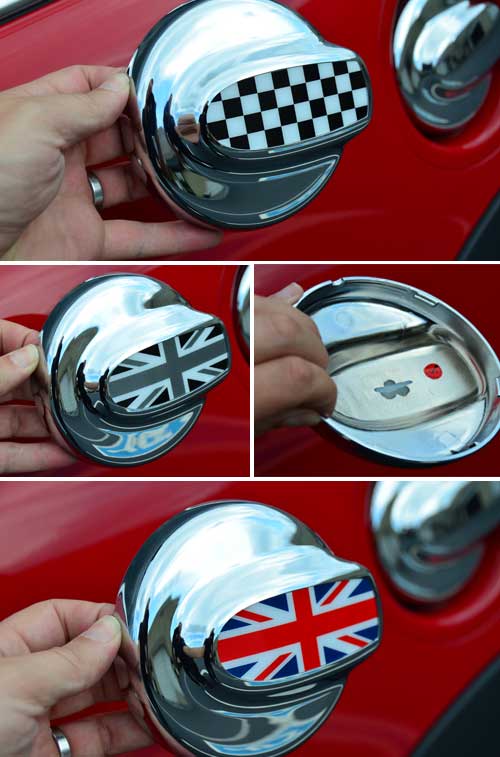 Gas Lid Cover: W/ Accent Badge: R55/6