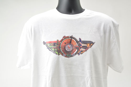 Out Motoring Wings Artwork Shirt: MENS