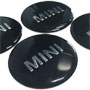 Wheel Center Cap Stickers: 'MINI' Set of 4