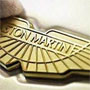 Gold Aston Martin Wings Logo Badges