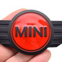 MINI Logo Badge Emblem: Red + Black: 4.75"