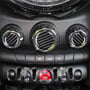 AC Control Button Overlay Set of 3 Carbon Fiber: F55/6/7