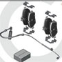 Brake Pads w/ Wear Sensor Kit: Front Set