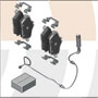 Brake Pads w/ Wear Sensor Kit: Rear Set