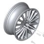 Multi-Spoke 108: Light Alloy Wheel: Silver