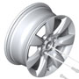 LA Wheel Imprint Spoke 530: Light Alloy Rim: Brightsilver