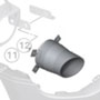 JCW: Tailpipe Tip: Cover: Left