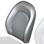 Cover: Sport Backrest: Electrical: Leather: Satellite Grey: Right