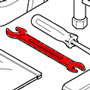 Open End Wrench: 12 + 13mm