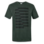  MINI JCW Men's Stripes T-Shirt Racing Green