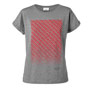MINI Signet Women's T-Shirt-Grey/Coral