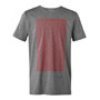 MINI Signet Mens´S Tshirt: Grey +Coral 