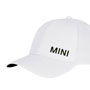 MINI Hat: Wordmark Circle Two-Tone: White