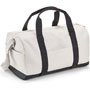 Duffle Bag: White/Black