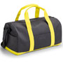 Duffle Bag: Gray/Lemon