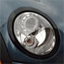 Headlight Trim Covers: Gloss Black: R55/6/7/8/9