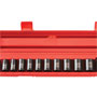 1/2 Inch Drive Shallow 6-Point Impact Socket Set: 14-Piece Metric