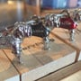 Bulldog Keychain w/ Flexible Metal Clasp