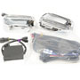 LED Driving Light + Chrome Brake Duct Kit: R60/R61