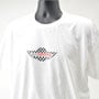 Checkered Wings OutMotoring T Shirt
