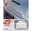 Chrome Grill Kit: Gen1 'S'