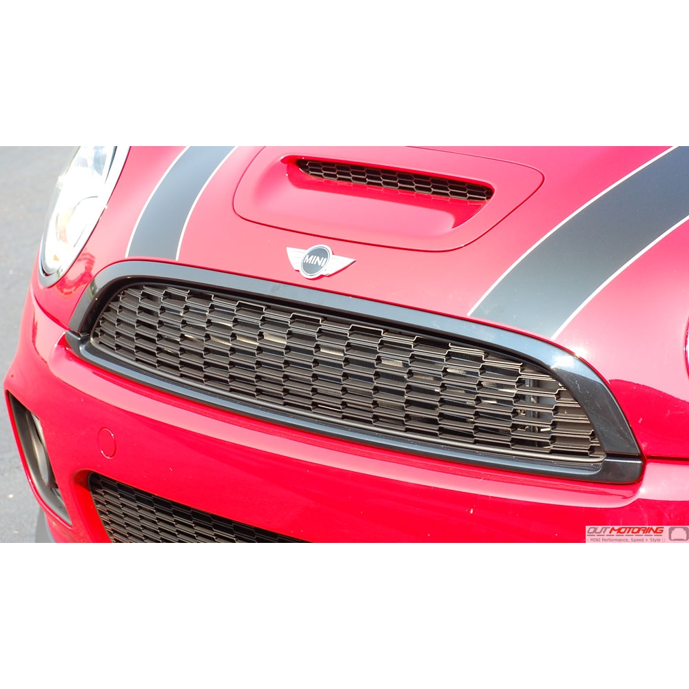 Mini F54 Clubman front grille strip Red Cooper S JCW late 2014 onwards
