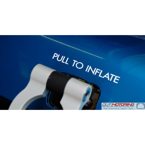 Pull To Inflate Sticker: Straight