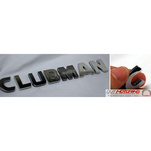 CLUBMAN Chrome Badge