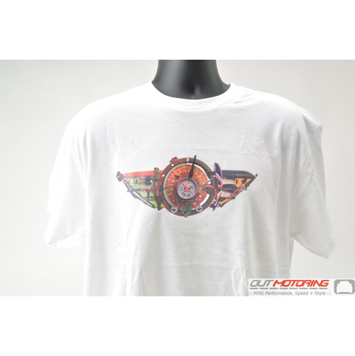 Out Motoring Wings Artwork Shirt: MENS