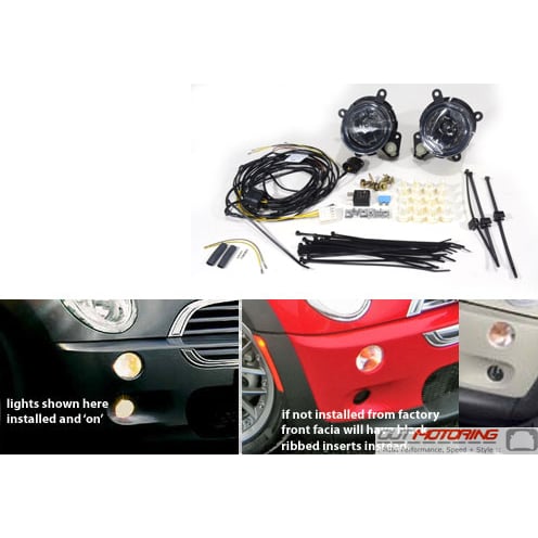 OE Replacement Fog Light Assembly MINI COOPER CONVERTIBLE 