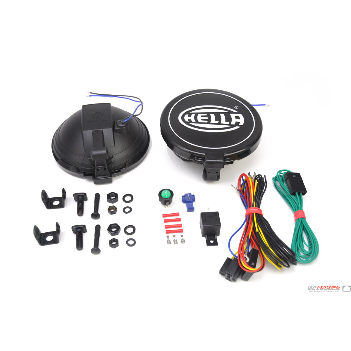 MINI Cooper Hella 500 Black Magic Driving Lights Kit - MINI Cooper  Accessories + MINI Cooper Parts