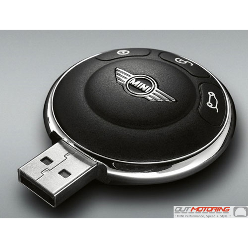 MINI 8GB USB Memory Stick / Key - MINI Cooper Accessories + MINI Cooper