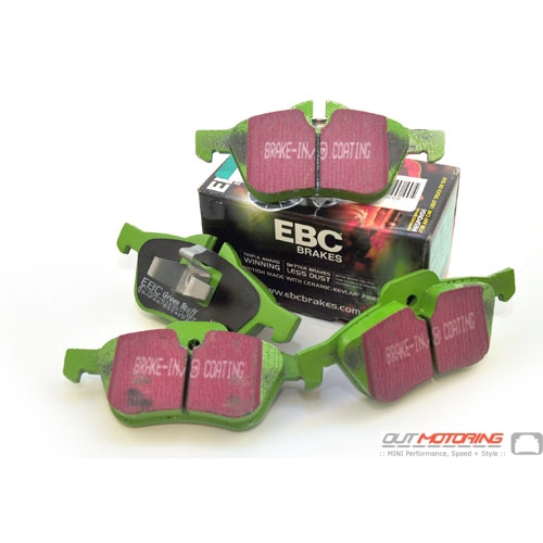 EBC GreenStuff Brake Pads: Rear Set