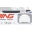 Chrome Beltline Trim Kit Rear: R52