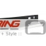 Chrome Beltline Trim Kit Rear: R52