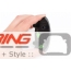 Steering Wheel Trim W/ JCW logo: Black: Gen 2
