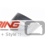 Steering Wheel Trim W/ JCW logo: Black: Gen 2