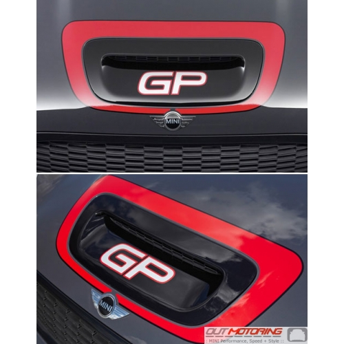 GP Hood Scoop Sticker: Gen2