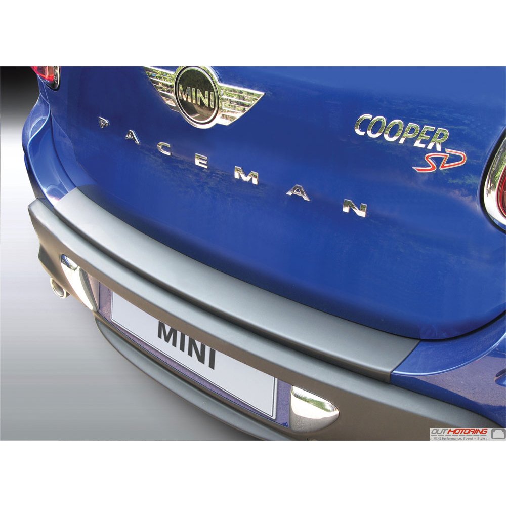 For Mini Countryman R60 - Chrome Rear Bumper Protector Scratch Guard  S.Steel