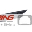 Convertible Rear Beltline Trim Kit: R57
