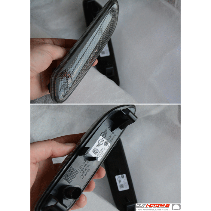 Details about   MINI New Genuine R60 R61 BLACK LINE Side Indicator Marker Light Pair 2221503 
