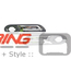 Side Marker Housings: Chrome Aero: R50/2/3