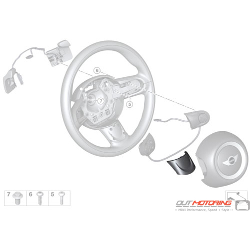 Steering Wheel Trim: Gen 2: Lower