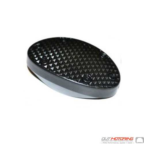 Brake or Clutch Pedal: Rubber