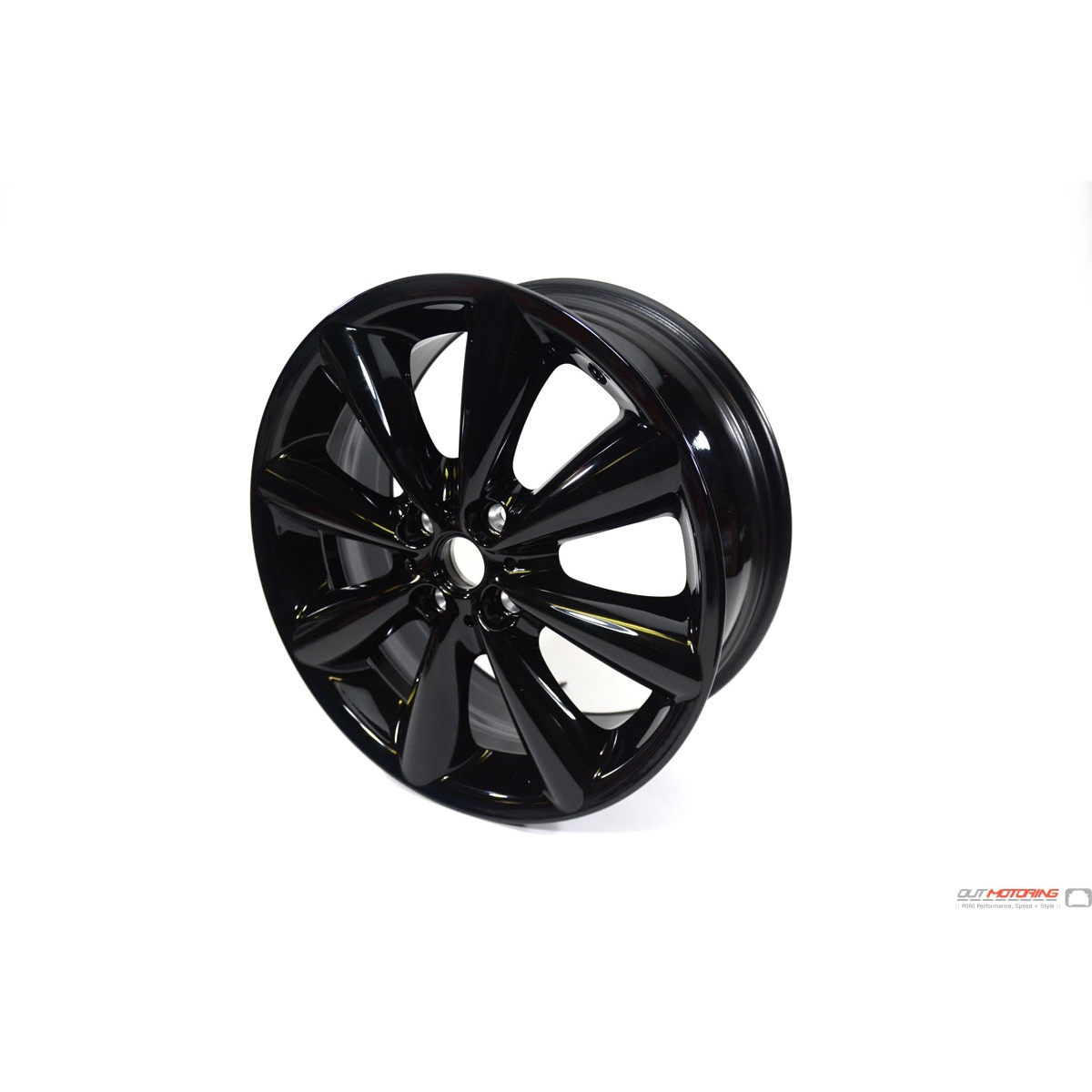 MINI Genuine 17 Inch Light Alloy Wheel Conical-Spoke R121 Black 36116791931 